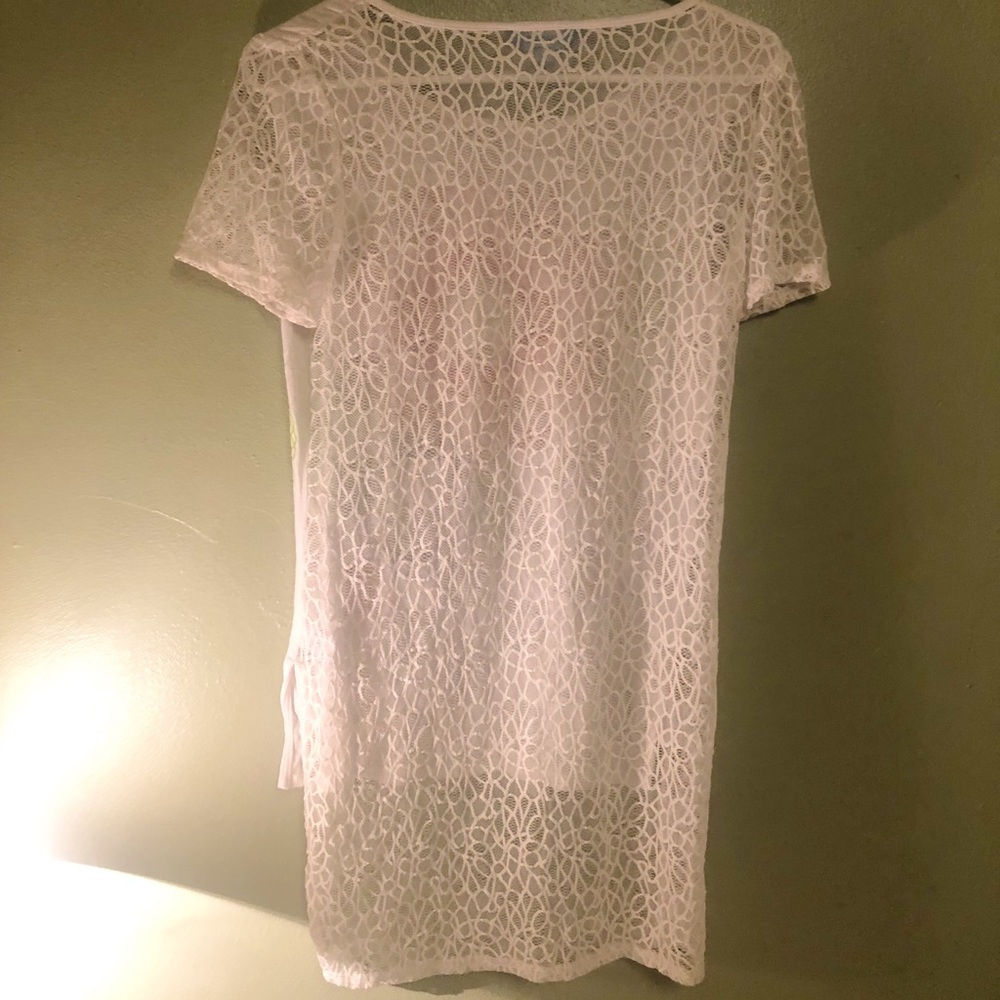 #35 L’Amour Nanette Lepore Short Sleeve Graphic Lace - Picture 5 of 6